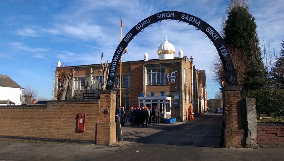Gurdwara Siri Guru Singh Sabha Sikh Temple , Nottingham, East Midlands
